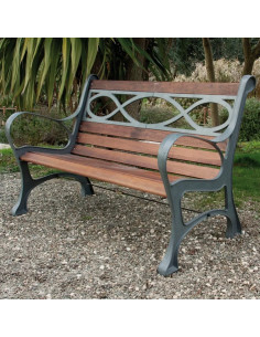 PANCHINA GHISA HOUSTON - PAPILLON