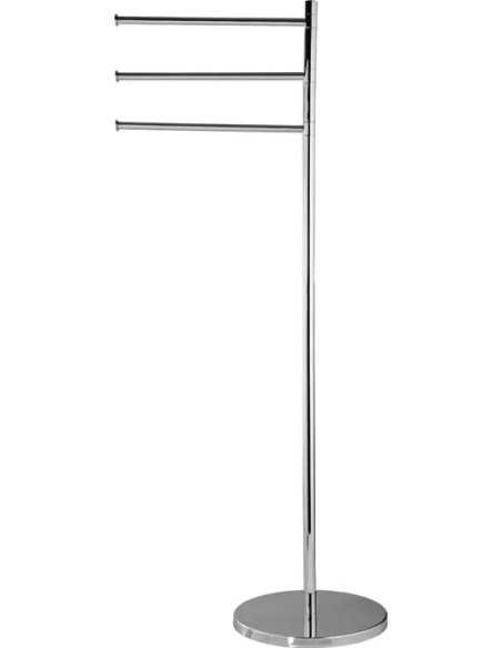 PORTASCIUGAMANI BAGNO PIANTANA ACCIAIO INOX H80CM - MAURER | Utensili Store