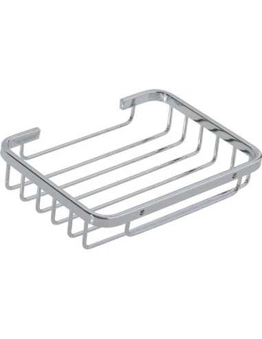 PORTAOGGETTI BAGNO RETTANG. ACCIAIO INOX "AQUA" - MAURER | Utensili Store