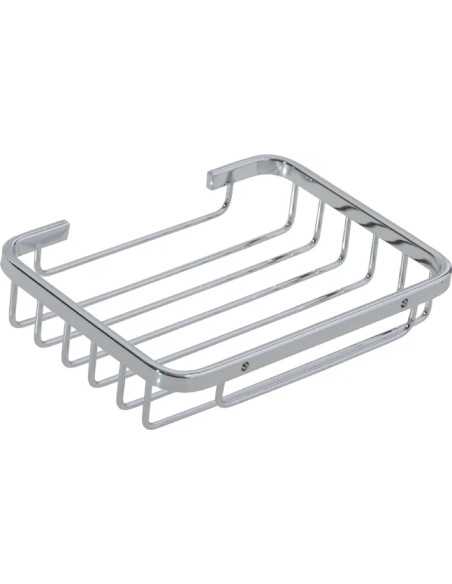 PORTAOGGETTI BAGNO RETTANG. ACCIAIO INOX "AQUA" - MAURER | Utensili Store