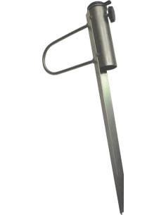 PICCHETTO OMBRELLONE SPIAGGIA ACCIAIO H48CM - PAPILLON