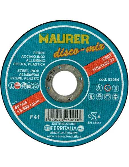 MOLA TAGLIO MULTIFUNZIONE MAURER PLUS - MAURER | Utensili Store