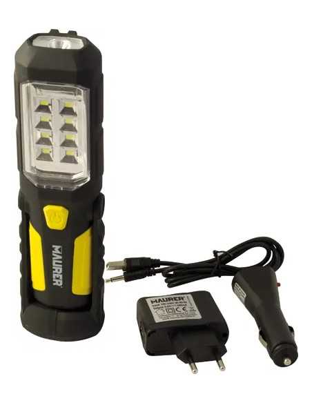 TORCIA BATTERIA RICARICABILE MAURER - MAURER | Utensili Store