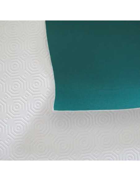 TOVAGLIATO MOLLETTONE BIANCO/VERDE - MAURER | Utensili Store