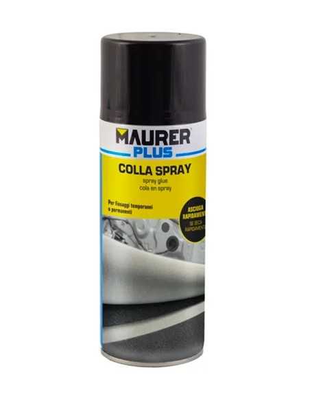 COLLA UNIVERSALE SPRAY MAURER PLUS - MAURER-PLUS | Utensili Store