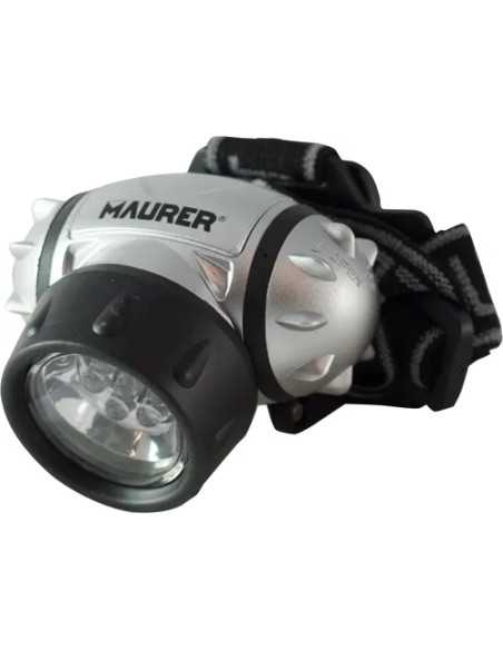 TORCIA LED BATTERIA DA TESTA MAURER - MAURER | Utensili Store