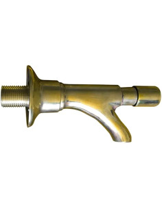 RUBINETTO X FONTANA A PULSANTE OTTONE - PAPILLON