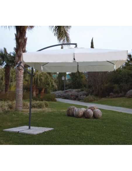 TELO RICAMBIO OMBRELLONE ALMERIA BIANCO - PAPILLON | Utensili Store