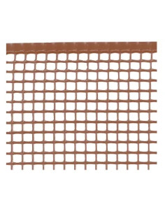 RETE PVC QUADRA MARRONE - PAPILLON