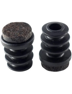 PUNTALE INTERNO TONDO 16MM CON FELTRO MAURER - CF. BLISTER - MAURER