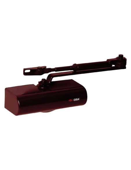 CHIUDIPORTA AEREO 'SMART PLUS 2' C1416 con fermo - CISA | Utensili Store