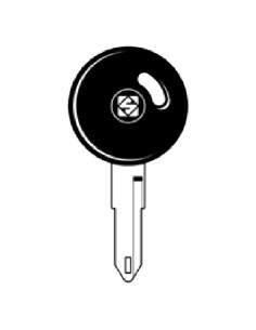 CHIAVI ACCIAIO TESTA PLASTICA COLORATA - SILCA