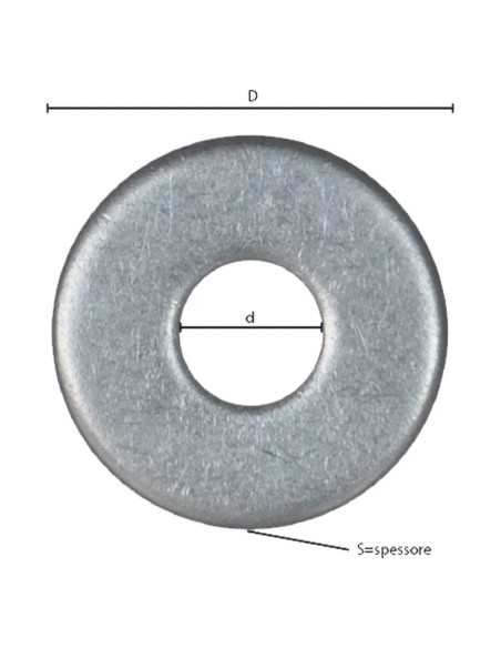 RONDELLA GREMBIALINA INOX - Senza Marca | Utensili Store