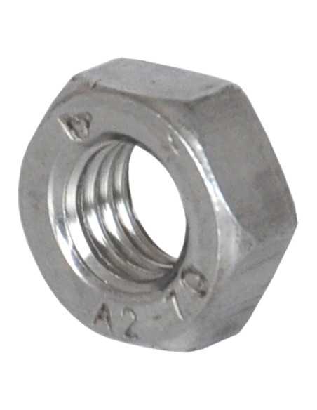 DADO ESAGONALE INOX A2 - Senza Marca | Utensili Store