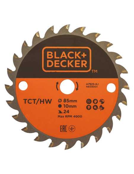 LAMA TCT PER MINI SEGA CIRCOLARE - BLACK DECKER | Utensili Store