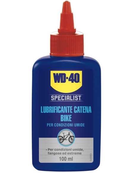 Lubrificante Catena Bike - Per Condizioni Umide - Lunga durata - Sistema contagocce - 100ml - WD-40 Specialist | Utensili Store