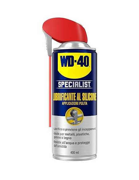 Lubrificante al Silicone - Applicazione pulita - Previene l'attrito - NSF H2-400ml - WD-40 Specialist | Utensili Store