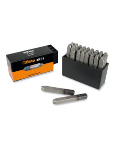 Beta Utensili 27 PUNZONI CON LETTERE A-Z + &