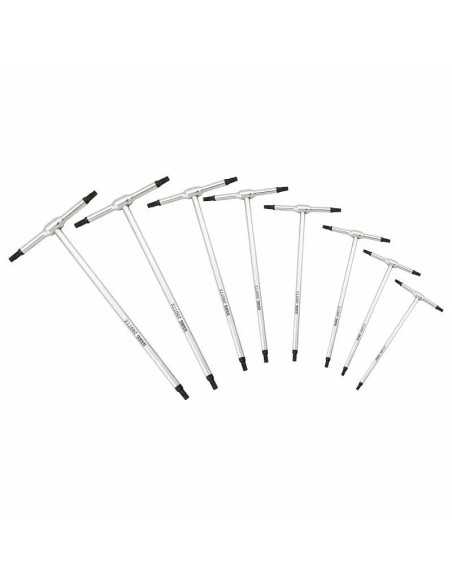 SERIE DI 8 CHIAVI A T PER VITI IMPRONTA TORX 280 TTX/SE8 - USAG ORIGINAL | Utensili Store