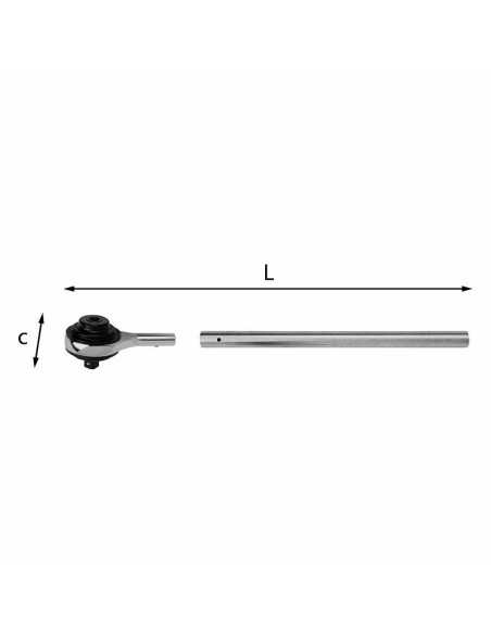 MOLTIPLICATORE DI COPPIA 828 X4 - USAG ORIGINAL | Utensili Store