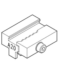 SILCA ADATTATORE A20 X DUPLICATRICE TRIAX