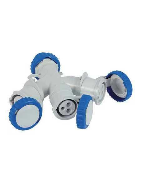 ADATTATORE MULTIPLO SPINA BLU PRESA BLU - FANTON | Utensili Store