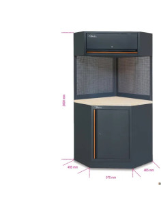 Beta Utensili ANGOLI COMPLETI PIANI LEGNO CORNER PRO