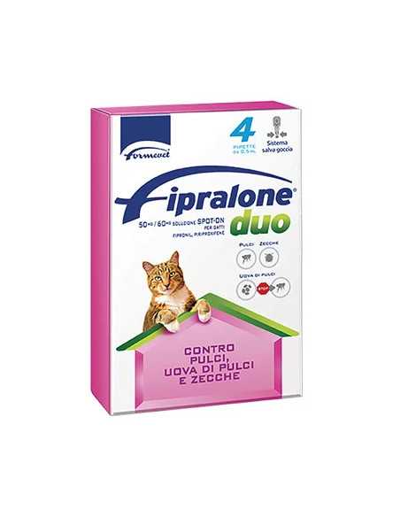 ANTIPARASSITARIO FIPRALONE DUO GATTO FORMEVET - FORMEVET | Utensili Store