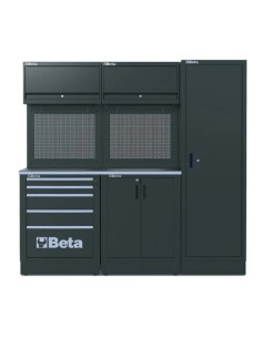 Beta Utensili ARREDI D - 2,1MT 2 MODULI + ARMADIO A1