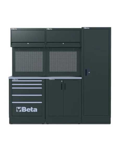 ARREDI D - 2,1MT 2 MODULI + ARMADIO A1 - Beta Utensili | Utensili Store