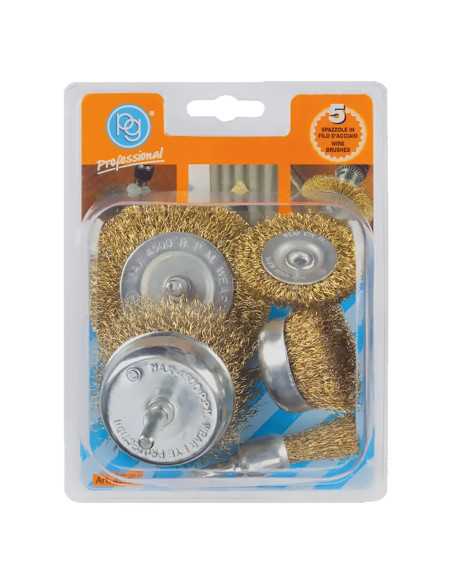 SET SPAZZOLE PER TRAPANO - PG | Utensili Store