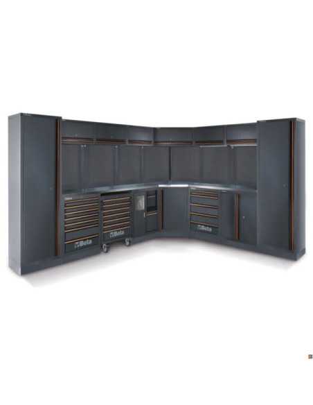ARREDI PRO D-3,5+2MT INOX CORNER+2ARMADI - Beta Utensili | Utensili Store