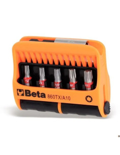 Beta Utensili ASTUCCI 10 BITS 1/4 + 1 PORTAINS. TX