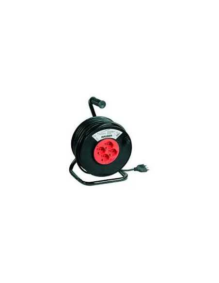 AVVOLGICAVO ELETTR. CIVILE 50MT MAURER 4 SCHUKO - CF. IN SCATOLA - MAURER | Utensili Store