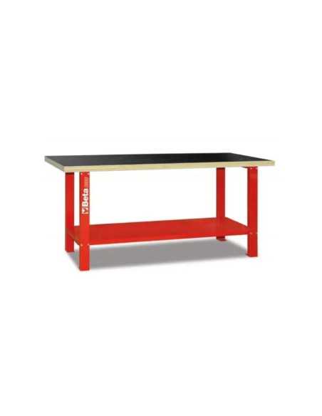 BANCHI CON PIANO LEGNO 2MT RED - Beta Utensili | Utensili Store