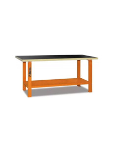 Beta Utensili BANCHI CON PIANO LEGNO ORANGE