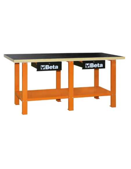BANCHI LAVORO PIANO LEGNO ORANGE - Beta Utensili | Utensili Store