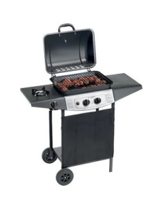 OMPAGRILL BARBECUE GAS DOUBLE COOKING SYSTEM 2+1