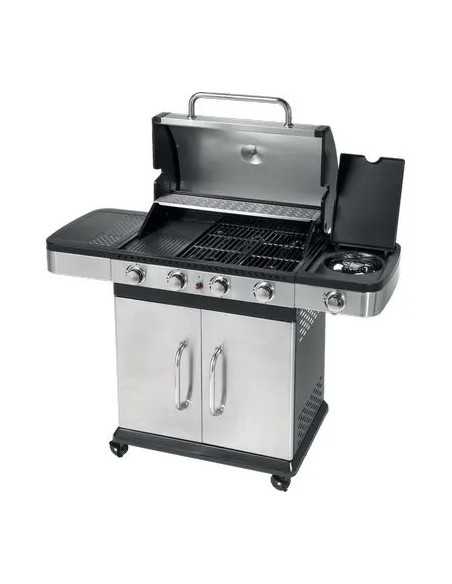 BARBECUE GAS INDIANAPOLIS 4+1 TITANIUM OMPAGRILL - OMPAGRILL | Utensili Store