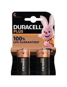Duracell BATTERIE DURACELL ALKALINE PLUS MN1400 1/2 TORCIA