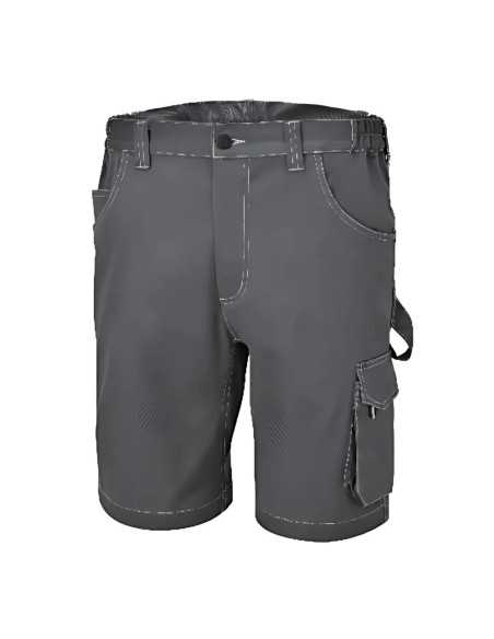BERMUDA TWILL 250G STRETCH GREY TG.XL - Beta Utensili | Utensili Store