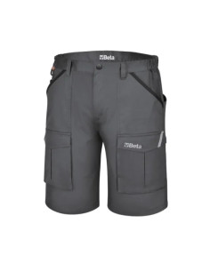 Beta Utensili BERMUDA WORK COTTON MEDIUM GREY TG.XXL