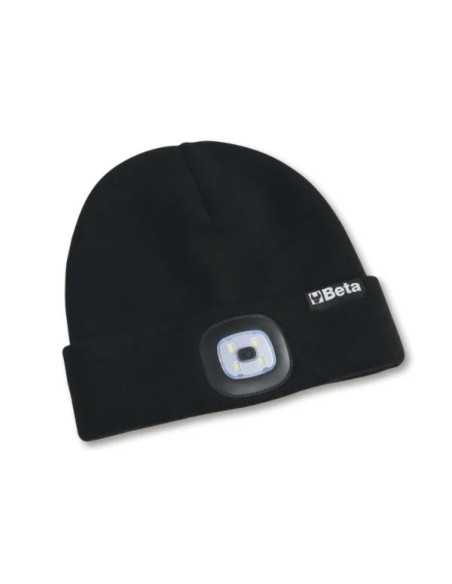 BERRETTI LANA C/LUCE RICARIC. BLACK - Beta Utensili | Utensili Store