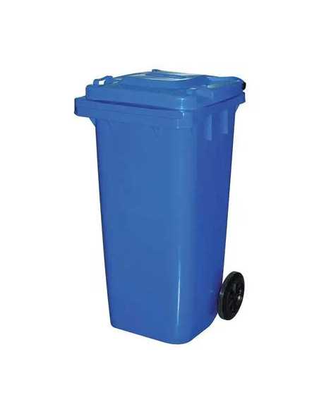 BIDONE IMMONDIZIA GREEN 120 + RUOTE ICS - ICS | Utensili Store