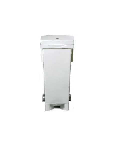 BIDONE X RIFIUTI C/RUOTE 80LT BIANCO - ICS | Utensili Store