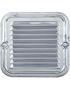 GENERICA BOCCHETTA AERAZIONE ALLUMINIO QUADRA