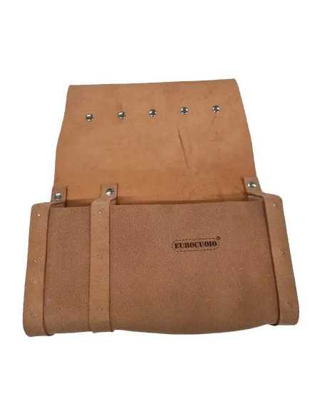 BORSA CARPENTIERE 2 TASCHE + DIVISORI LEGNO - GENERICA | Utensili Store