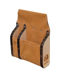 GENERICA Borsa Carpentiere 3 Tasche + Divisori Legno Lusso