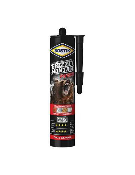 BOSTIK GRIZZLY MONTAGGIO POWER - BOSTIK | Utensili Store
