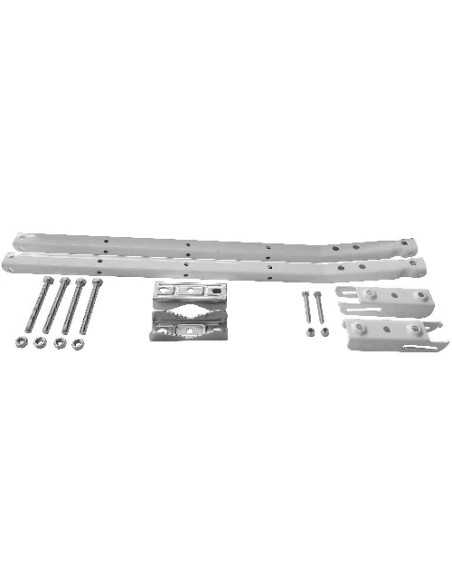 BRACCI STENDIBIANCHERIA PER BALCONE PIEGHEV.BIANCO VERNICIATO - Senza Marca | Utensili Store